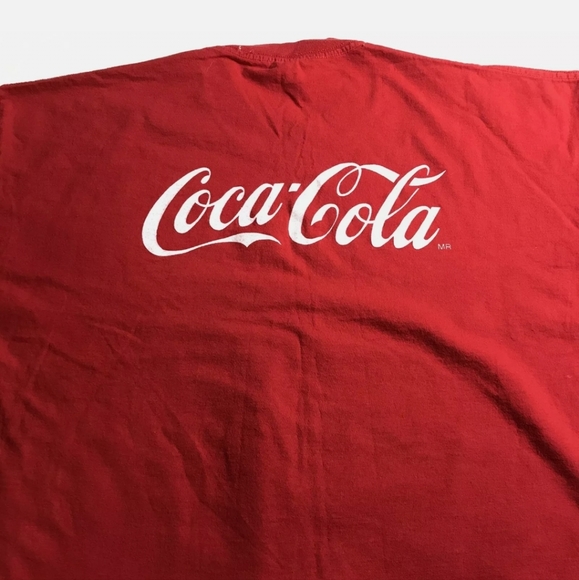 Vintage 90s coca-Cola summer olympics Soccer Bootleg Shirt Size XL - Picture 10 of 11